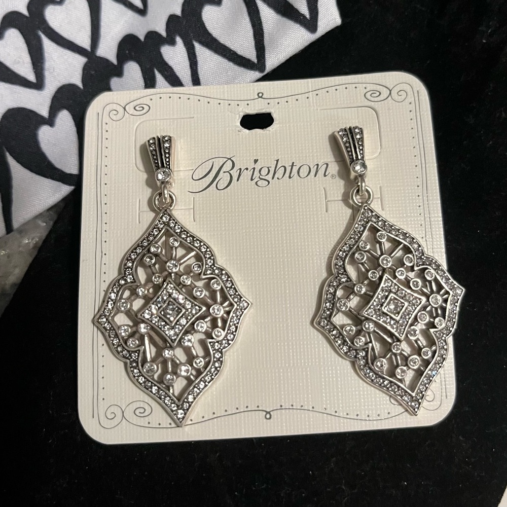 Brighton Empress Crystal Drop Earrings